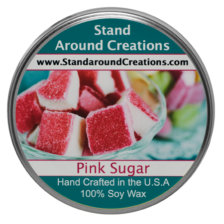 PINK SUGAR TUREEN 8-OZ.