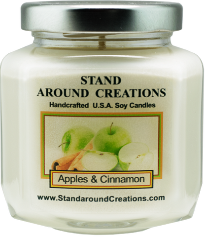 APPLES & CINNAMON HEX 6-OZ.