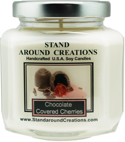 CHOCOLATE COVERED CHERRIES HEX 6-OZ.