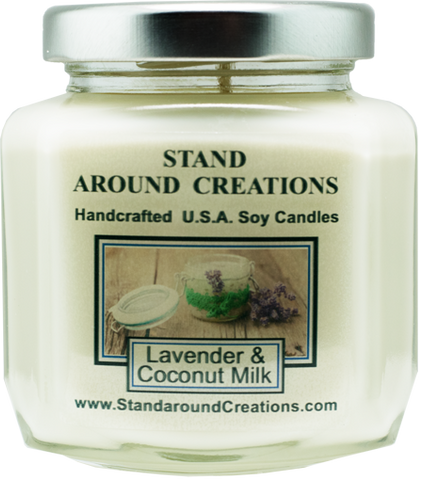 LAVENDER & COCONUT MILK HEX 6-OZ.