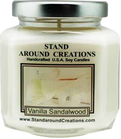 VANILLA SANDALWOOD HEX 6-OZ.