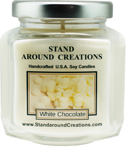 WHITE CHOCOLATE HEX 6-OZ.