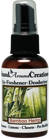 BAMBOO HEMP AIR-FRESHENER / DEODORIZER;  2-OZ.