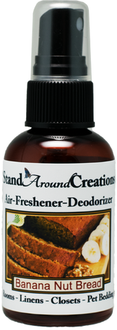 BANANA NUT BREAD AIR-FRESHENER / DEODORIZER;  2-OZ.