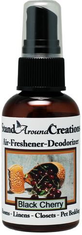 BLACK CHERRY AIR-FRESHENER / DEODORIZER;  2-OZ.