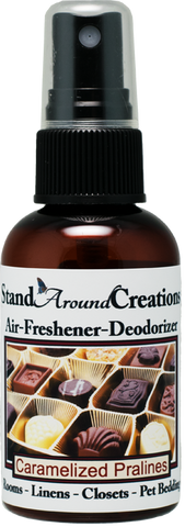 CARAMELIZED PRALINES AIR-FRESHENER / DEODORIZER;  2-OZ.