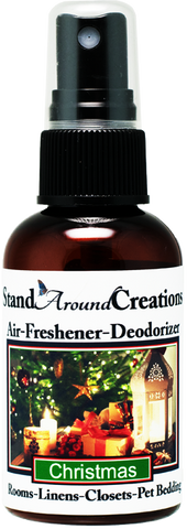 CHRISTMAS AIR-FRESHENER / DEODORIZER;  2-OZ.