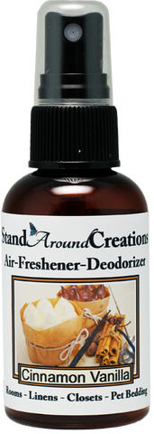 CINNAMON VANILLA AIR-FRESHENER / DEODORIZER;  2-OZ.