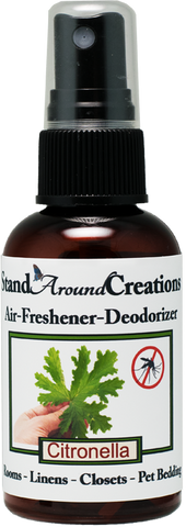 CITRONELLA AIR-FRESHENER / DEODORIZER;  2-OZ.