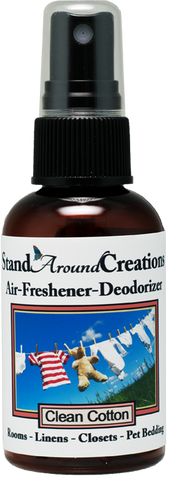 CLEAN COTTON AIR-FRESHENER / DEODORIZER;  2-OZ.