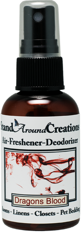 DRAGONS BLOOD AIR-FRESHENER / DEODORIZER;  2-OZ.