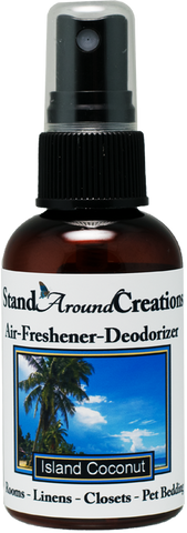 ISLAND COCONUT AIR-FRESHENER / DEODORIZER;  2-OZ.