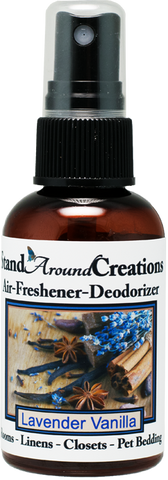 LAVENDER VANILLA AIR-FRESHENER / DEODORIZER;  2-OZ.