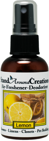 LEMON AIR-FRESHENER / DEODORIZER;  2-OZ.