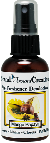 MANGO / PAPAYA AIR-FRESHENER / DEODORIZER;  2-OZ.