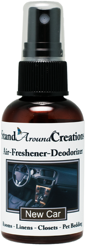 NEW CAR AIR-FRESHENER / DEODORIZER;  2-OZ.