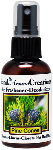 PINE CONES AIR-FRESHENER / DEODORIZER;  2-OZ.