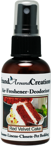 RED VELVET CAKE AIR-FRESHENER / DEODORIZER;  2-OZ.