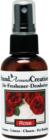 ROSE AIR-FRESHENER / DEODORIZER;  2-OZ.