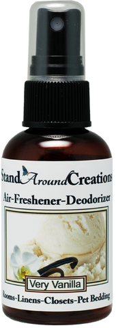 VERY VANILLA AIR-FRESHENER / DEODORIZER;  2-OZ.