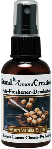 WARM VANILLA SUGAR AIR-FRESHENER / DEODORIZER;  2-OZ.