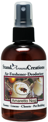 AMARETTO NOG AIR-FRESHENER / DEODORIZER;  4-OZ.