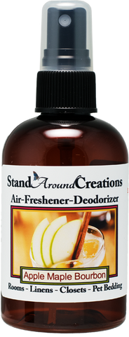APPLE & MAPLE BOURBON AIR-FRESHENER / DEODORIZER;  4-OZ.
