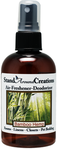 BAMBOO HEMP AIR-FRESHENER / DEODORIZER;  4-OZ.