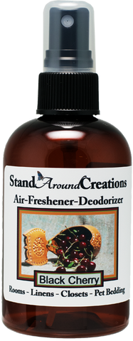 BLACK CHERRY AIR-FRESHENER / DEODORIZER;  4-OZ.