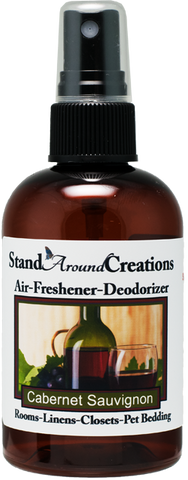 CABERNET SAUVIGNON AIR-FRESHENER / DEODORIZER;  4-OZ.