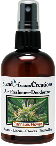 CANNABIS FLOWER AIR-FRESHENER / DEODORIZER;  4-OZ.