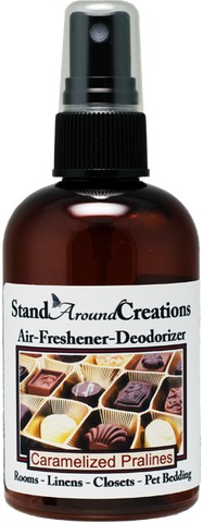 CARAMELIZED PRALINES AIR-FRESHENER / DEODORIZER;  4-OZ.