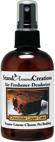CHOCOLATE LAYER CAKE AIR-FRESHENER / DEODORIZER;  4-OZ.