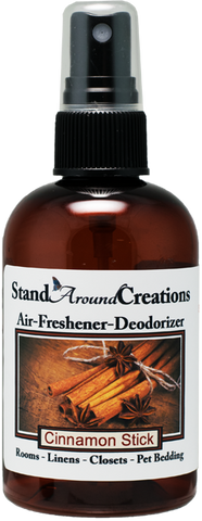 CINNAMON STICK AIR-FRESHENER / DEODORIZER;  4-OZ.