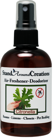 CITRONELLA AIR-FRESHENER / DEODORIZER;  4-OZ.
