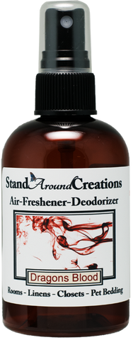 DRAGONS BLOOD AIR-FRESHENER / DEODORIZER;  4-OZ.
