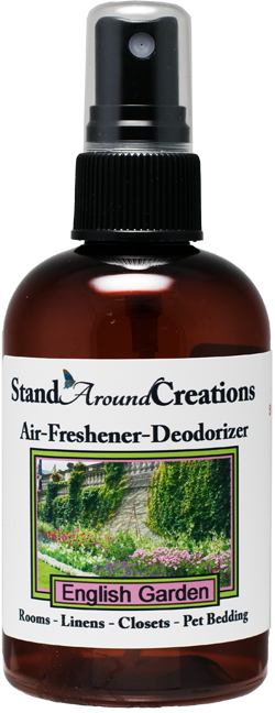 plants deodorize air ENGLISH GARDEN AIR-FRESHENER / DEODORIZER; 4-OZ