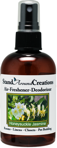 HONEYSUCKLE / JASMINE AIR-FRESHENER / DEODORIZER;  4-OZ.