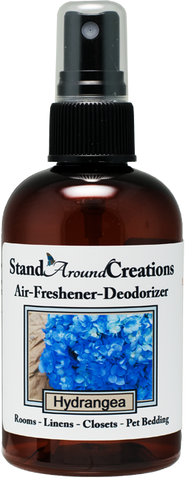 HYDRANGEA AIR-FRESHENER / DEODORIZER;  4-OZ.
