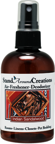 INDIAN SANDALWOOD AIR-FRESHENER / DEODORIZER;  4-OZ.