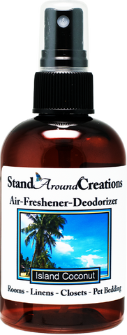 ISLAND COCONUT AIR-FRESHENER / DEODORIZER;  4-OZ.