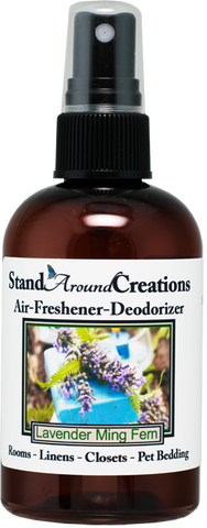 LAVENDER MING FERN AIR-FRESHENER / DEODORIZER;  4-OZ.