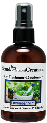 LAVENDER MINT AIR-FRESHENER / DEODORIZER;  4-OZ.
