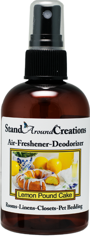 LEMON POUND CAKE AIR-FRESHENER / DEODORIZER;  4-OZ.