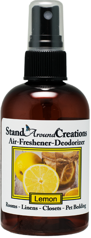 LEMON AIR-FRESHENER / DEODORIZER;  4-OZ.