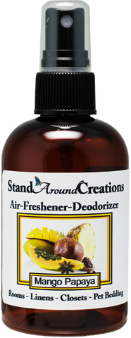 MANGO / PAPAYA AIR-FRESHENER / DEODORIZER;  4-OZ.