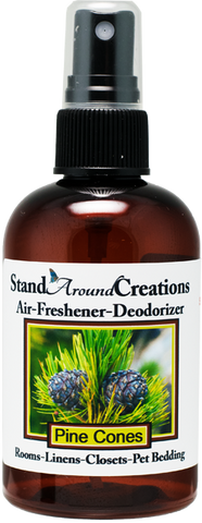 PINE CONES AIR-FRESHENER / DEODORIZER;  4-OZ.