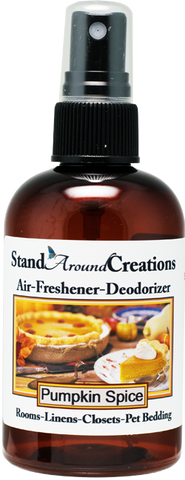 PUMPKIN SPICE AIR-FRESHENER / DEODORIZER;  4-OZ.