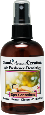 SPA SENSATIONS AIR-FRESHENER / DEODORIZER;  4-OZ.