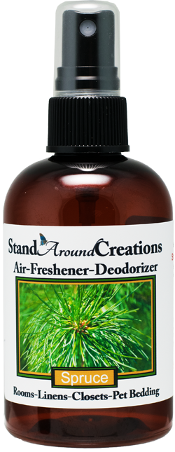 plants deodorize air SPRUCE AIR-FRESHENER / DEODORIZER; 4-OZ